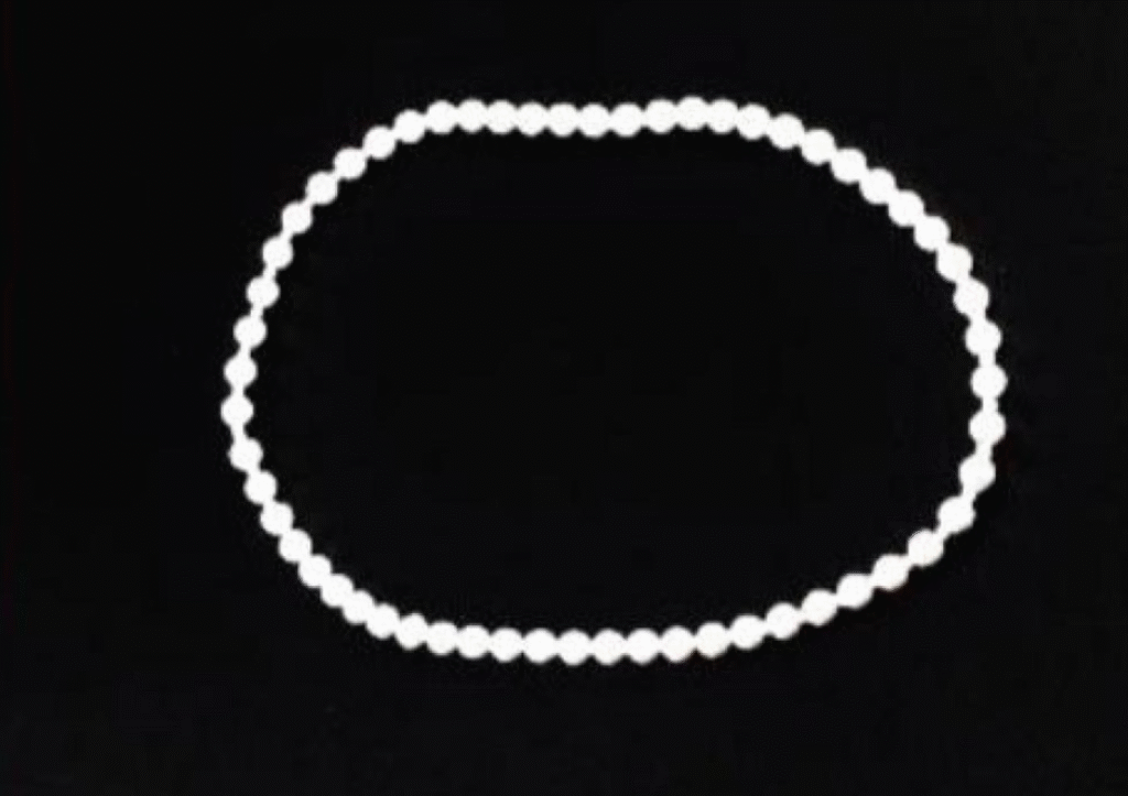 سلسال حبيبات بلاستيك مضغوط متقارب1.5 م